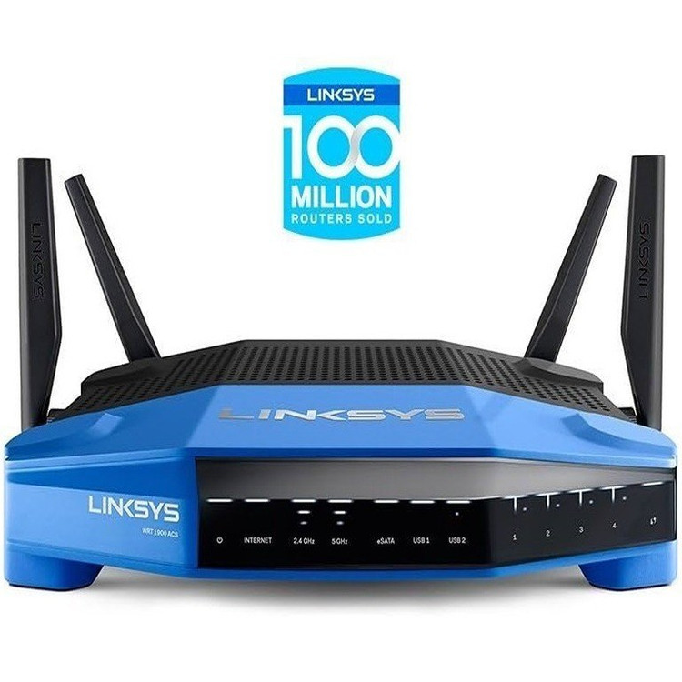 روتر بیسیم لینکسیس مدل WRT1900ACاستوک A+