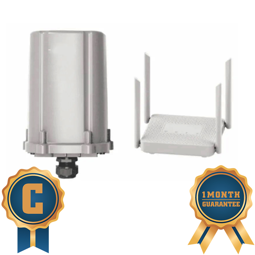 مودم ZLT مدل X10 فضای باز، همراه با روتر (اکسس پوینت) استوک C